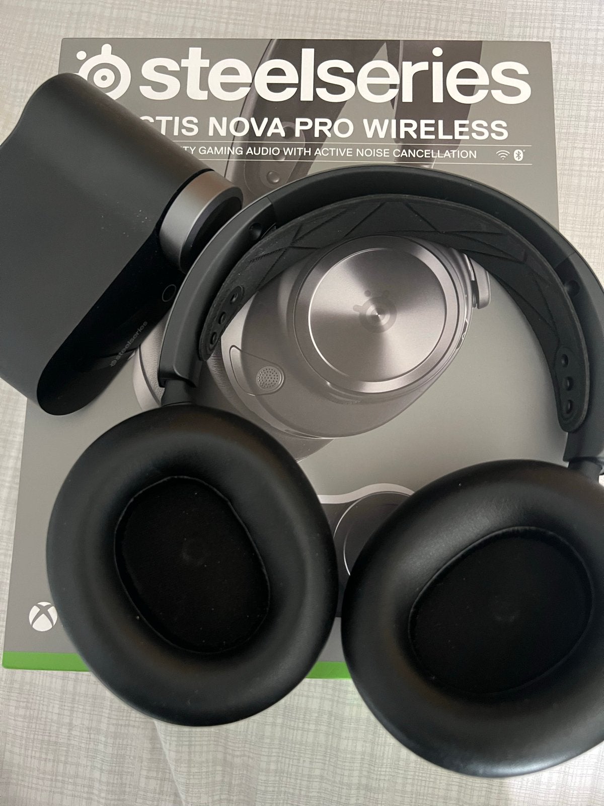 SteelSeries Arctis Nova Pro Wireless Gaming Headset, Bluetooth, Ophalen of Verzenden, Zo goed als nieuw, Zwart
