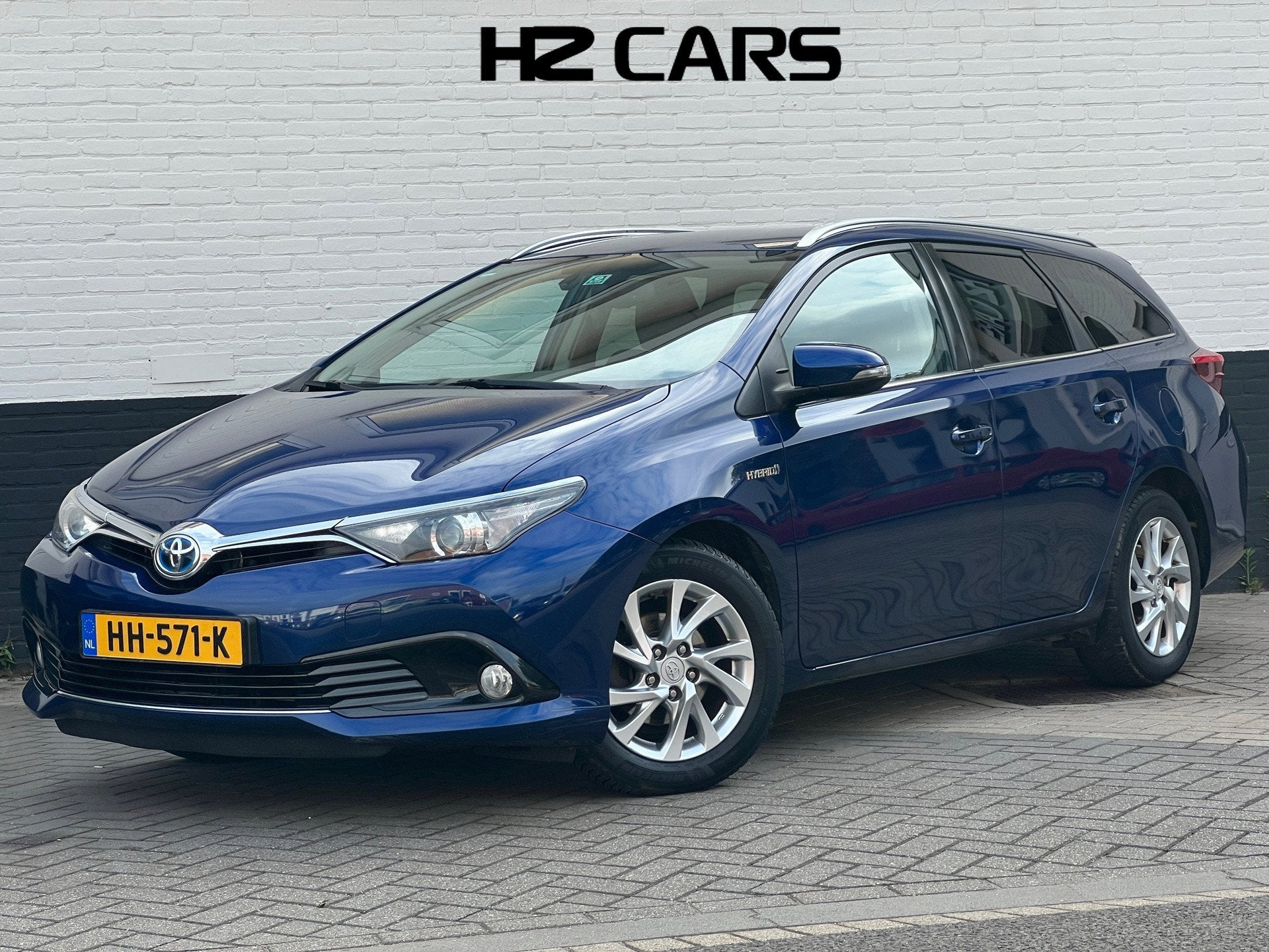 Toyota Auris Touring Sports 1.8 Hybrid Dynamic|Trekhaak|Came, Auto's, Toyota, Gebruikt, Euro 6, Blauw, Origineel Nederlands