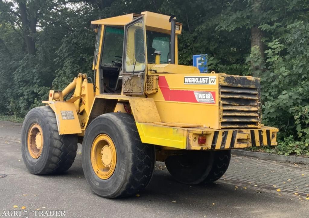 Werklust WG18 Met  bak, Niet opgegeven, -, Niet opgegeven, Wiellader of Shovel