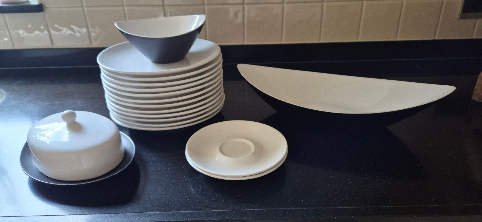 Vintage Regina Gouda Floris Meydam servies, Antiek en Kunst, Antiek | Servies compleet, Ophalen of Verzenden