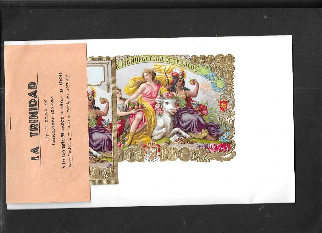 Etiket scan V5186, Verzamelen, Ophalen, Gebruikt, Sigarenbandjes