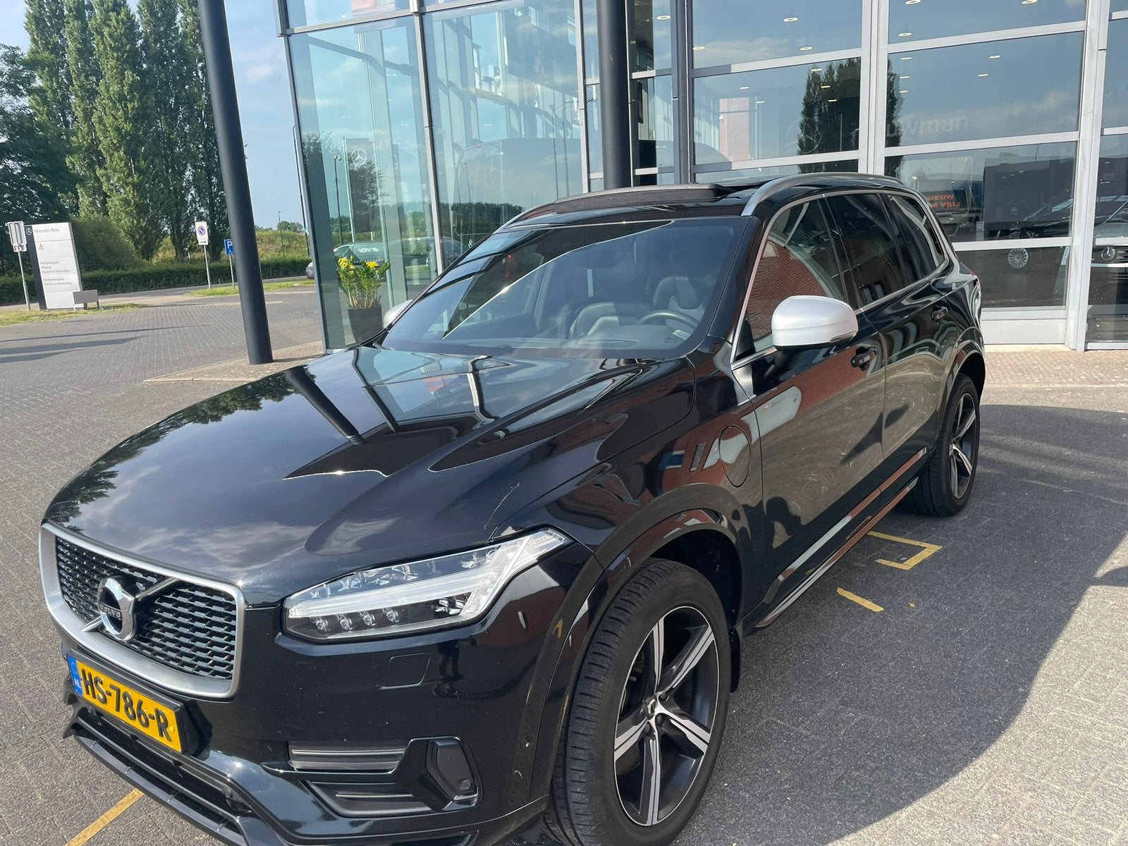 Volvo XC90 2.0 T8 Twin Engine AWD Pi-hy AUT 2015 Zwart, Auto's, 1969 cc, 320 pk, 7 stoelen, Zwart