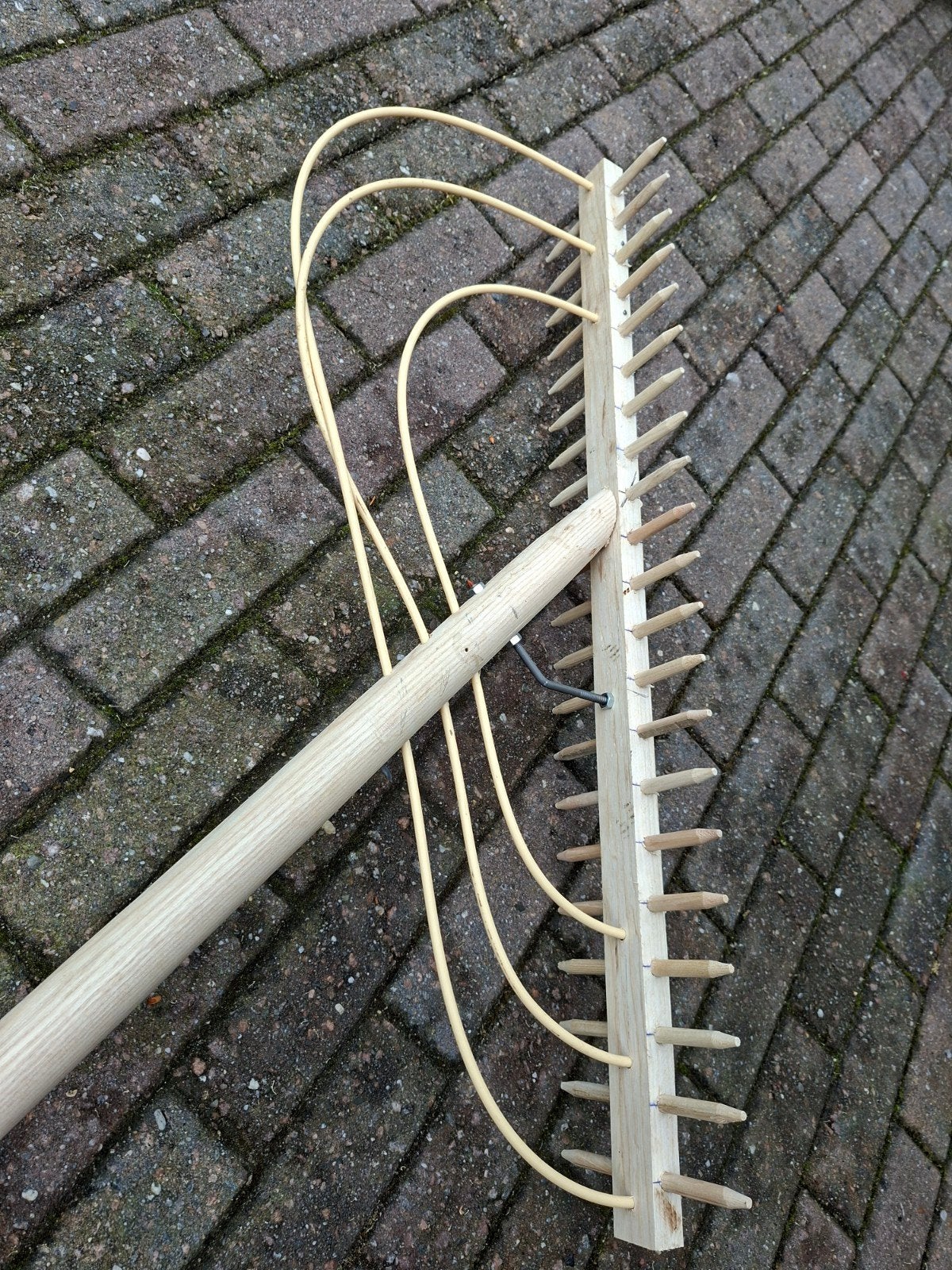 Nieuwe houten hooihark - Ideaal voor tuin en boerderij, Ophalen, Nieuw, Hark