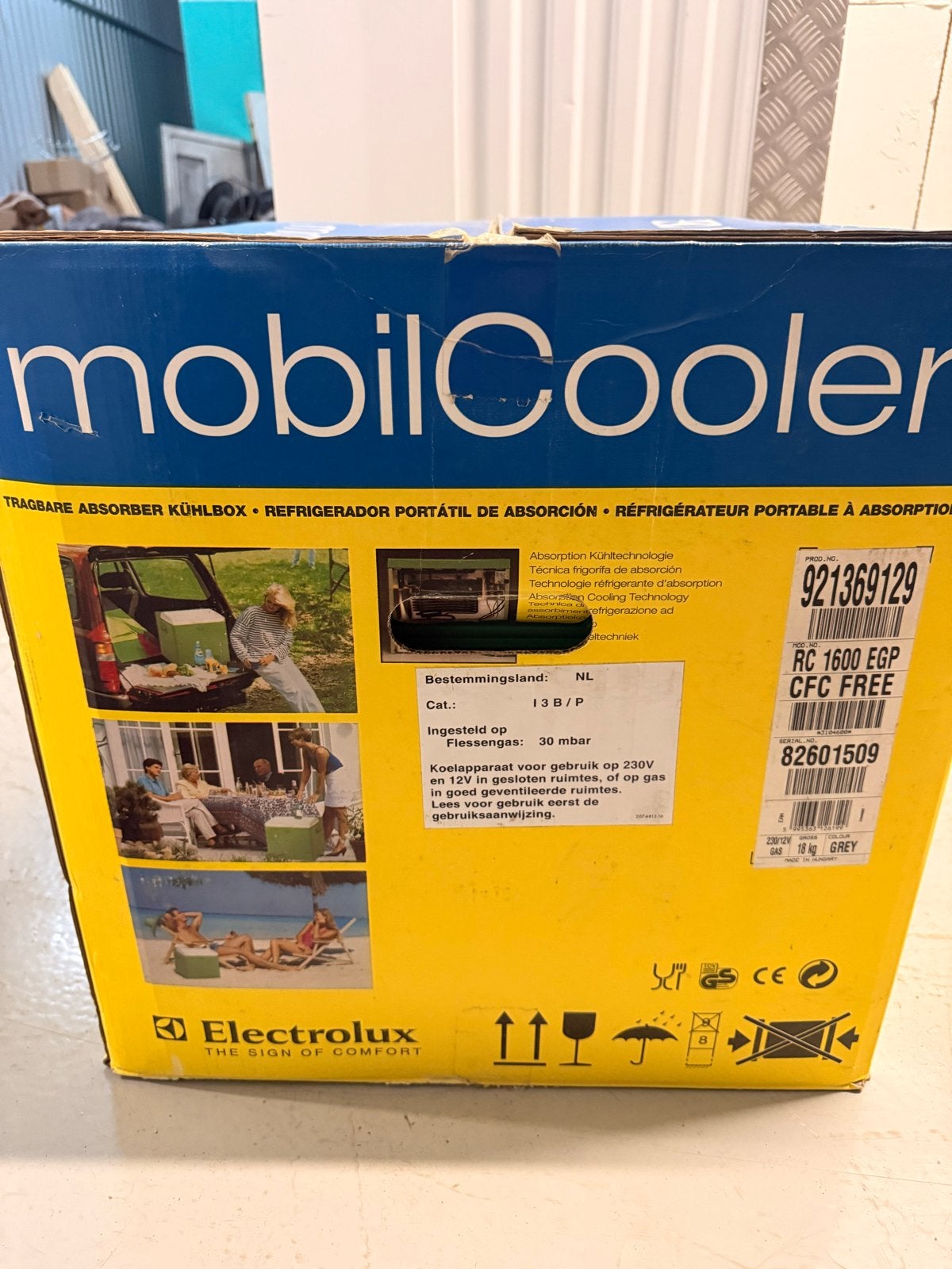 Electrolux MobilCooler RC 1600 EGP Koelbox - Nieuw in doos, Ophalen of Verzenden, Nieuw, Koelbox, Elektrisch