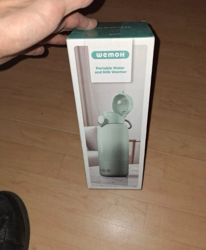 WEMOH Draagbare Water- en Melkverwarmer, Nieuw, Ophalen of Verzenden, Draagbaar, Flessen- of potjesverwarmer