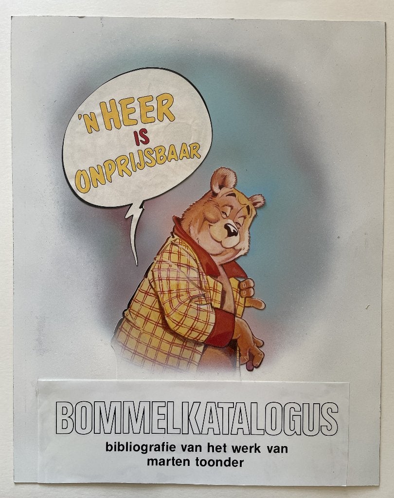 Proef ontwerp voor de Bommel katalogus, Eén stripboek, Verzenden, Gelezen