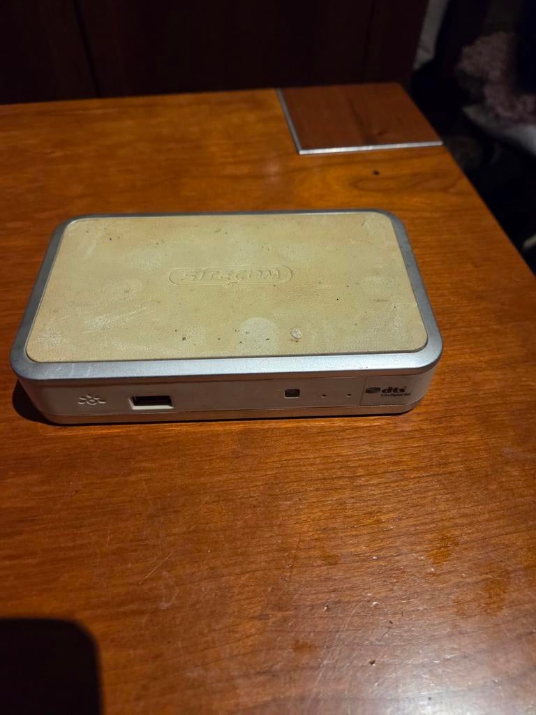 Sitecom TV Media Player MD-270 v1 002, Ophalen of Verzenden, Gebruikt, USB 2, Zonder harde schijf