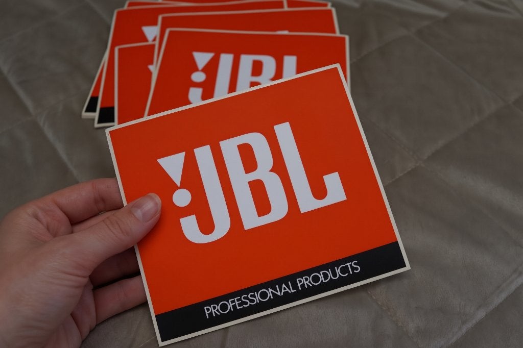 JBL Professional Products stickers / logo's Verzamelitem, Ophalen of Verzenden, Nieuw