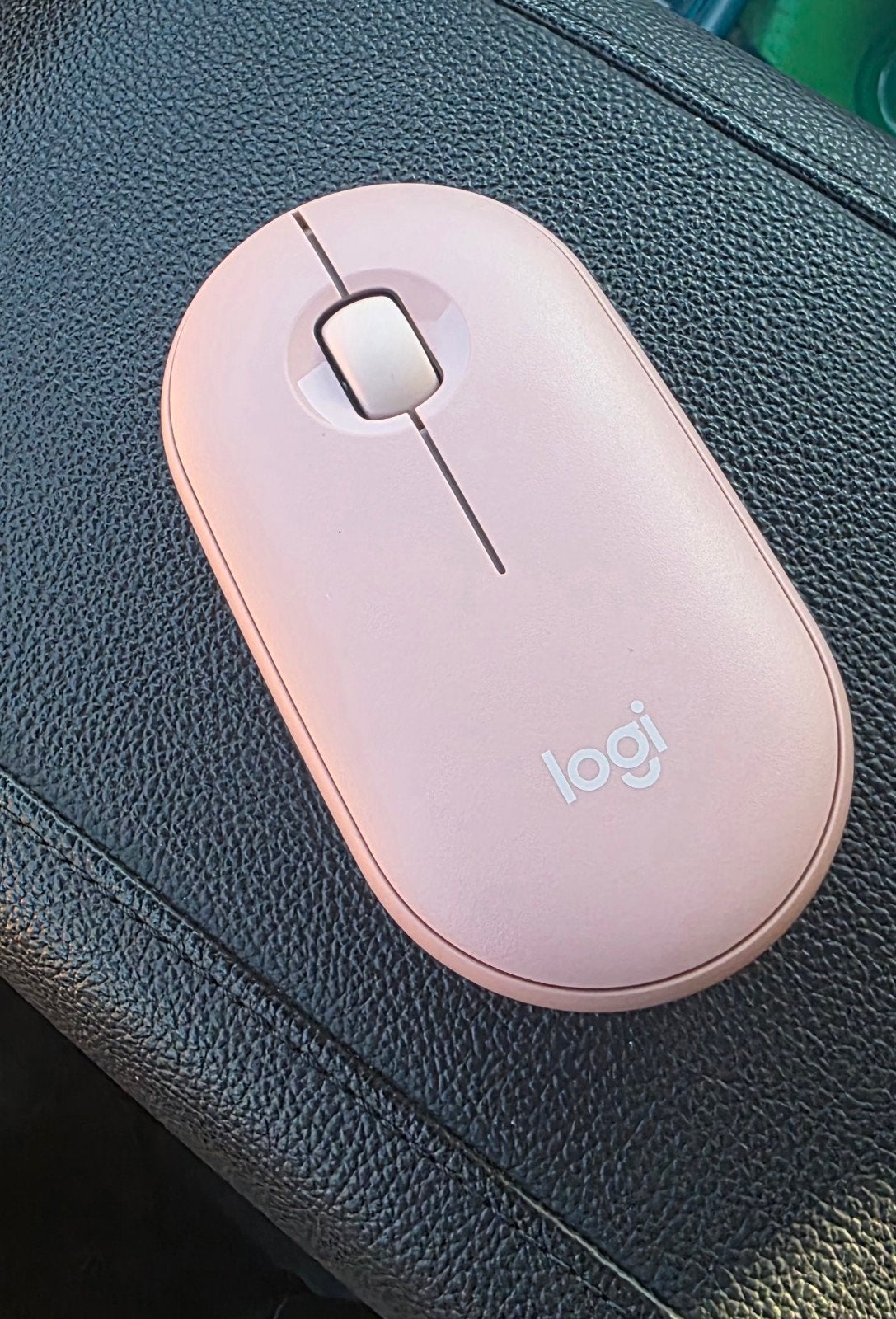 LOGITECH Pebble Mouse 2 M350s Roze, Ophalen, Muis, Logitech, Rechtshandig