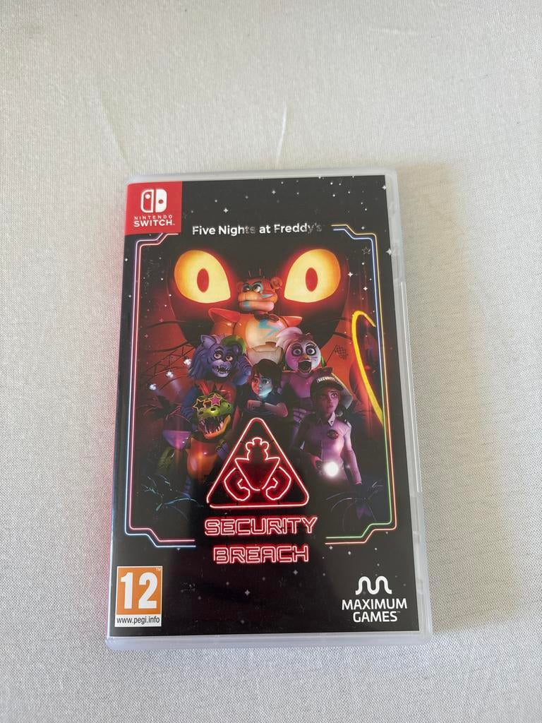 Five Nights at Freddy's: Security Breach - Nintendo Switch, Spelcomputers en Games, Games | Nintendo Switch, Avontuur en Actie