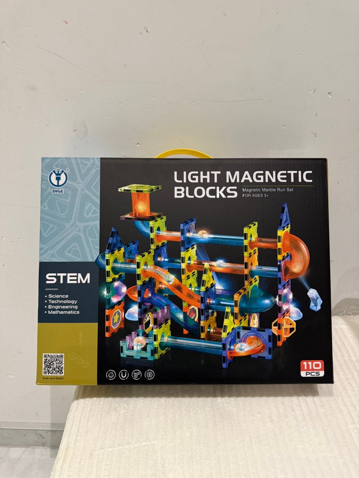 STEM light magnetic blocks 110 stuks NIEUW ONGEOPEND, Ophalen of Verzenden, Nieuw