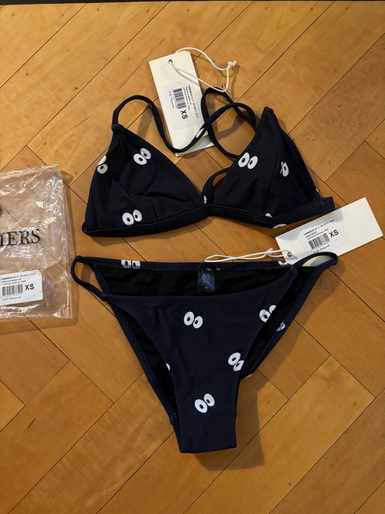 Zoe karssen bikini met oogjes - xs - maat 34- nieuw!, Blauw, Zoe Karssen, Nieuw, Ophalen of Verzenden