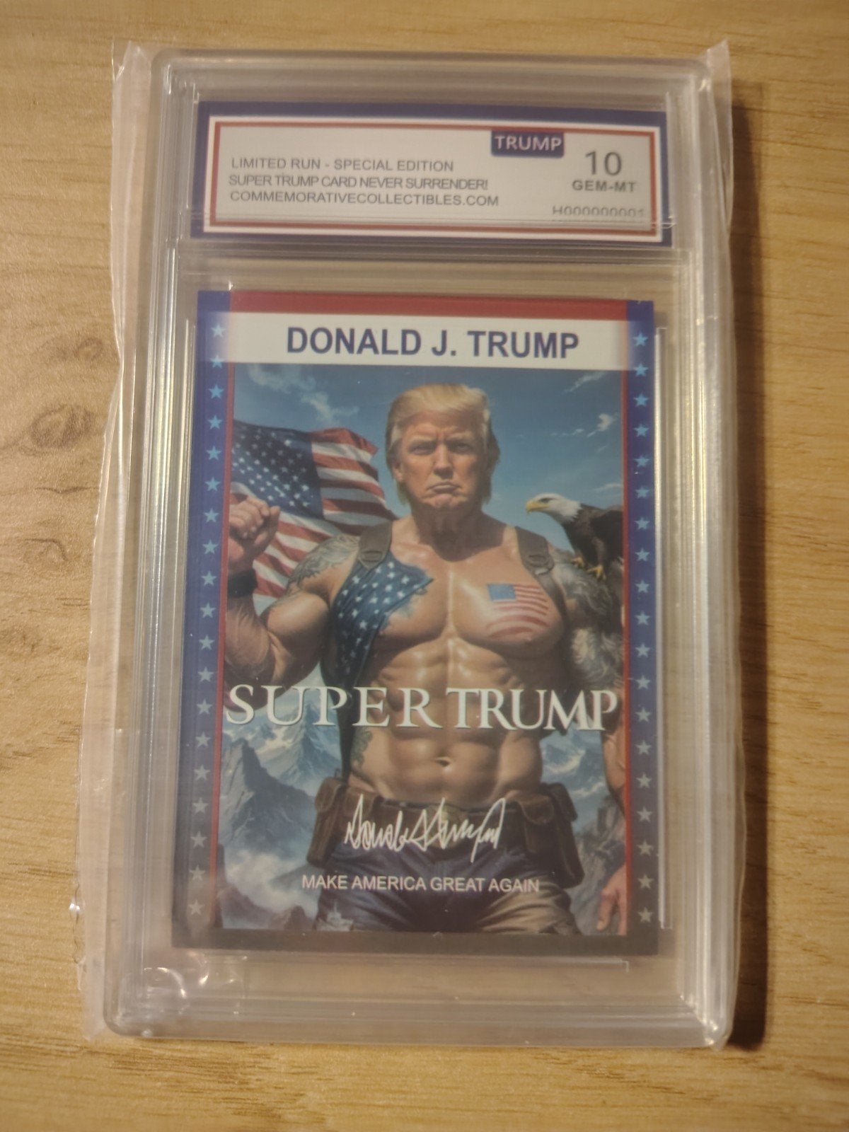 Donald Trump, Ophalen of Verzenden