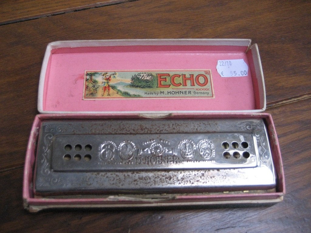 Hohner mondharmonicas antiek 3x, Ophalen of Verzenden, Gebruikt, Overige typen, Met koffer of doosje