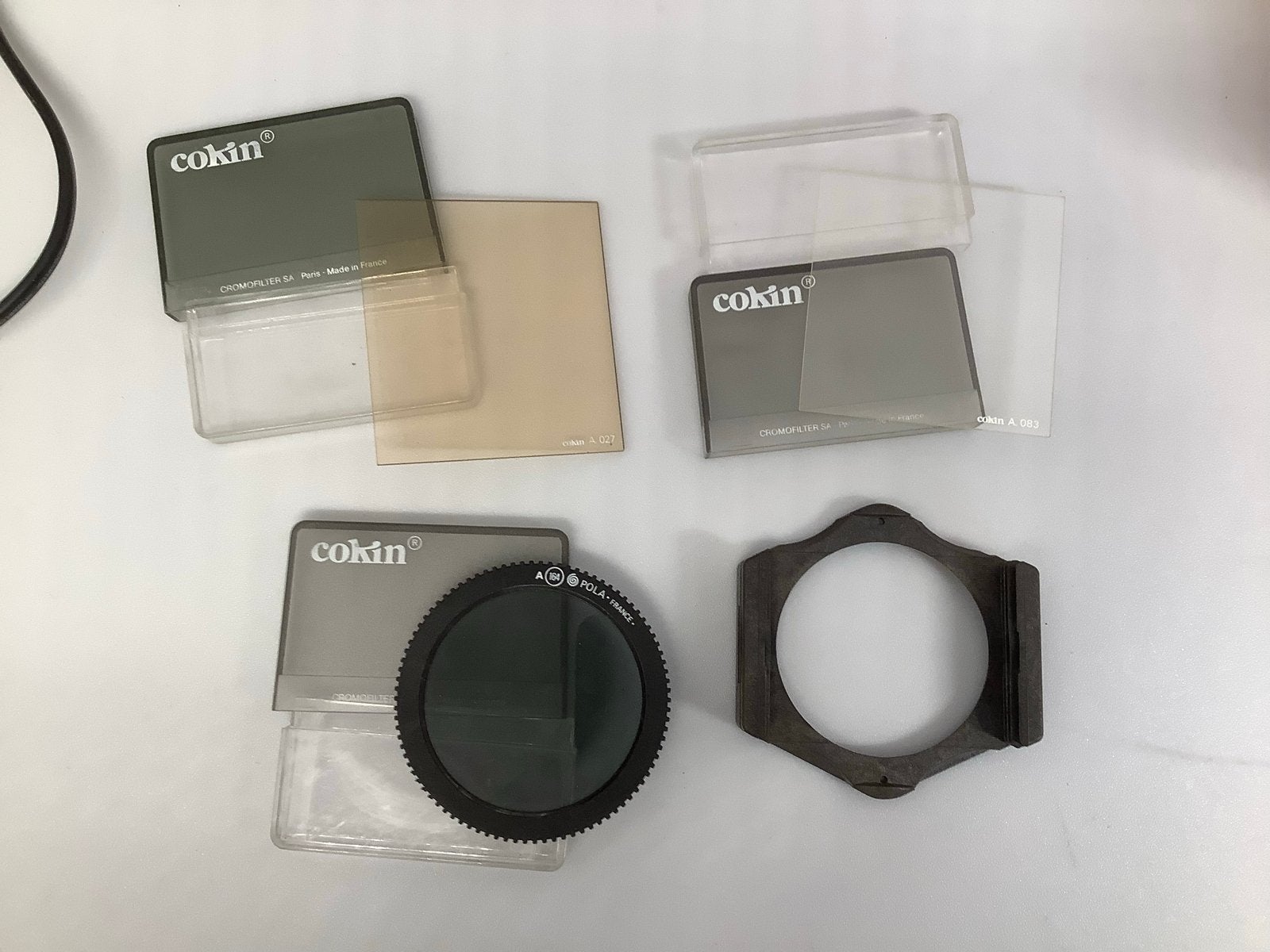 Cokin filterset met polarisatiefilter en filterhouder, Gebruikt, Minder dan 50 mm, Cokin, Filterset