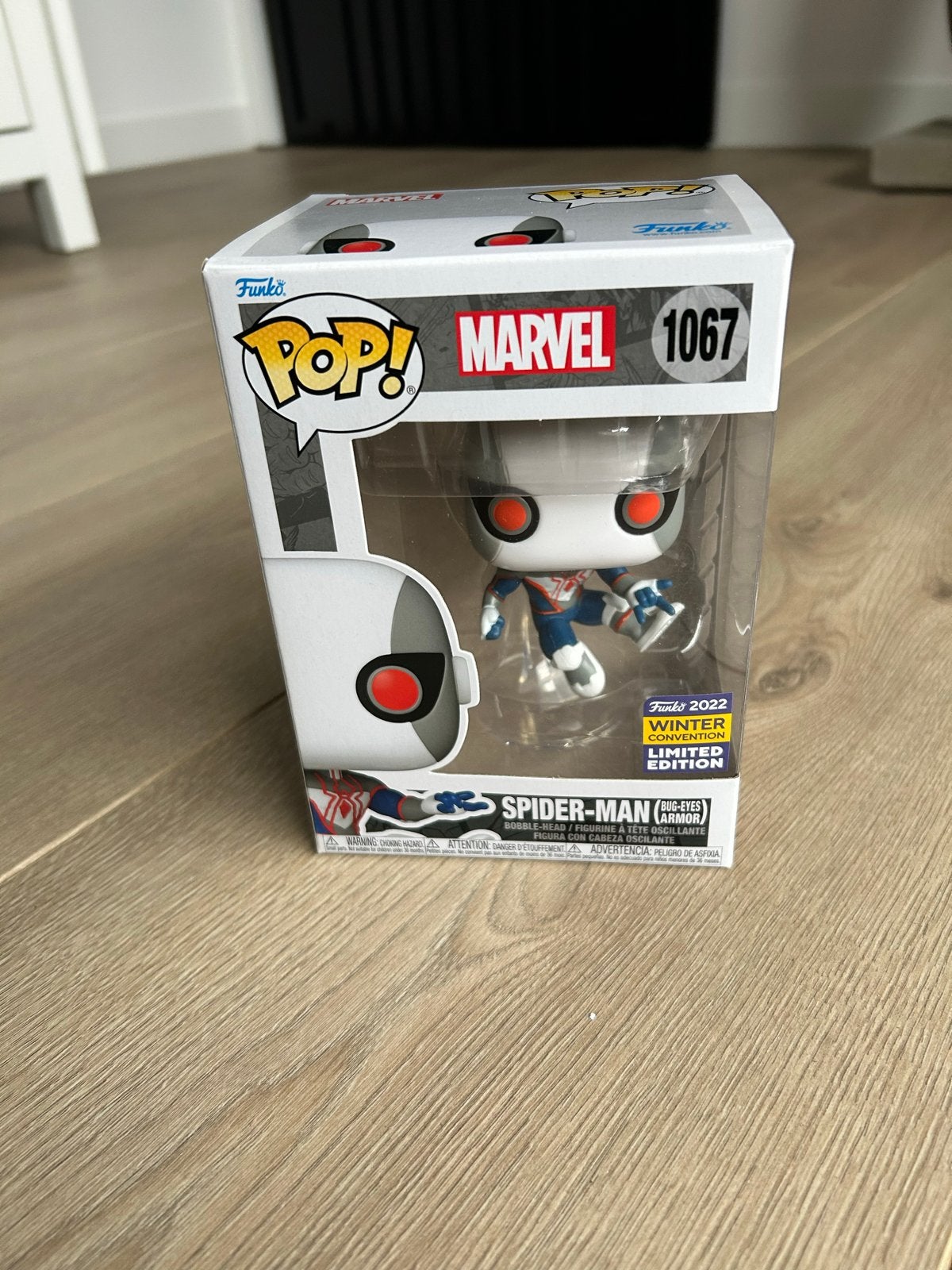 Funko Pop! Marvel Spider-Man Bug Eyes Armor #1067, Ophalen of Verzenden, Nieuw
