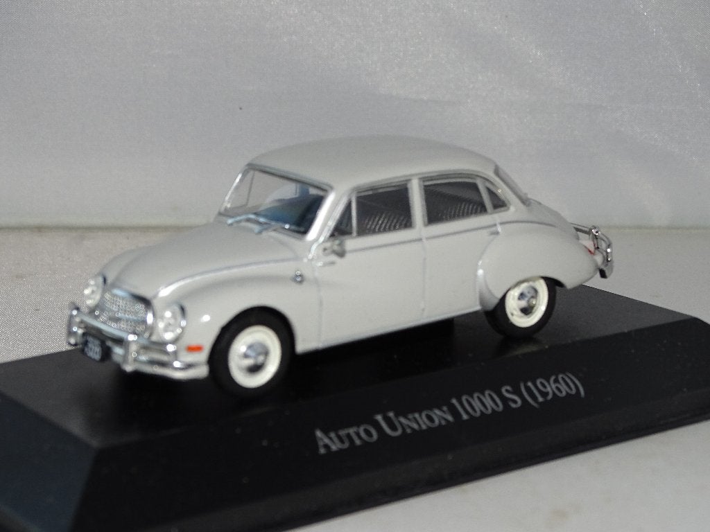 1/43 Atlas Auto Union 1000 S, Ophalen of Verzenden, Nieuw, Auto, Overige merken