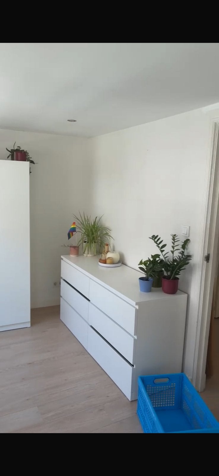 Ikea MALM ladekast wit, 6 lades, Ophalen, Zo goed als nieuw, Jongetje of Meisje