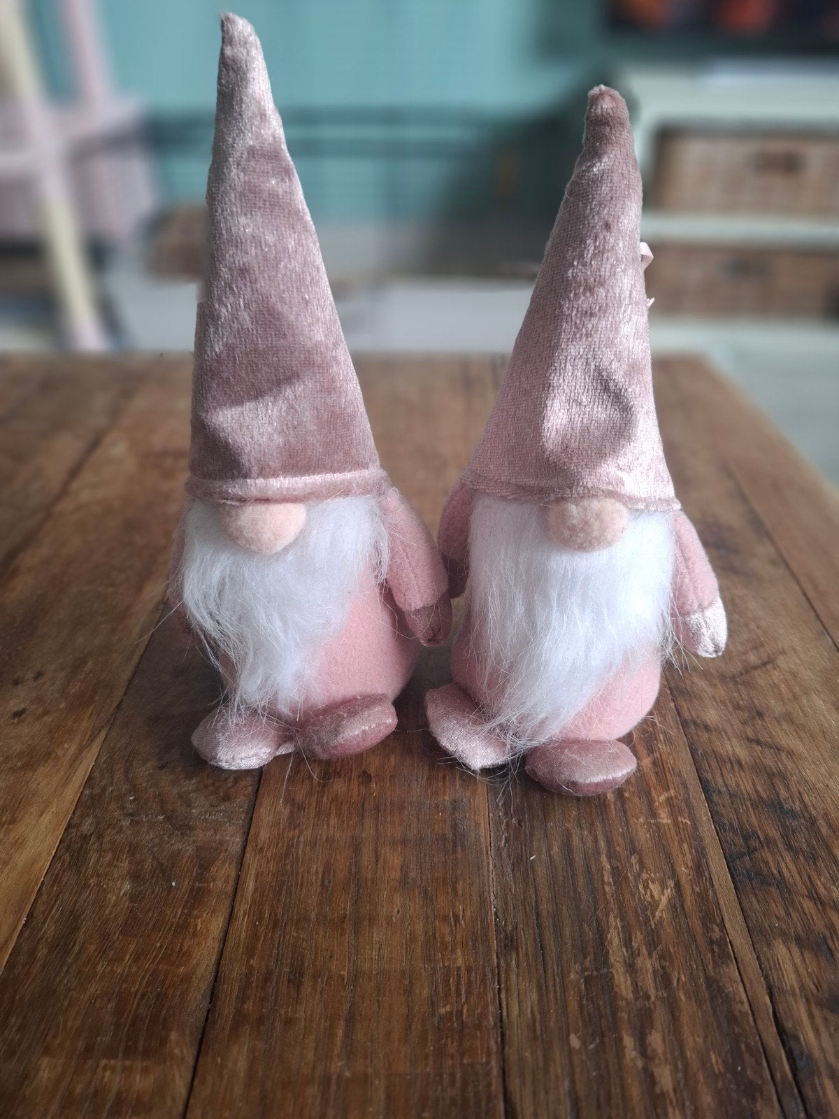 2 leuke kabouters, Overige materialen, Overige stijlen, Nieuw, Roze