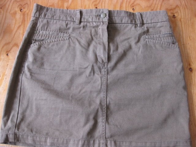 legergroen rokje Kookai mt 36 / S, Ophalen of Verzenden, Zo goed als nieuw, Maat 36 (S), Boven de knie