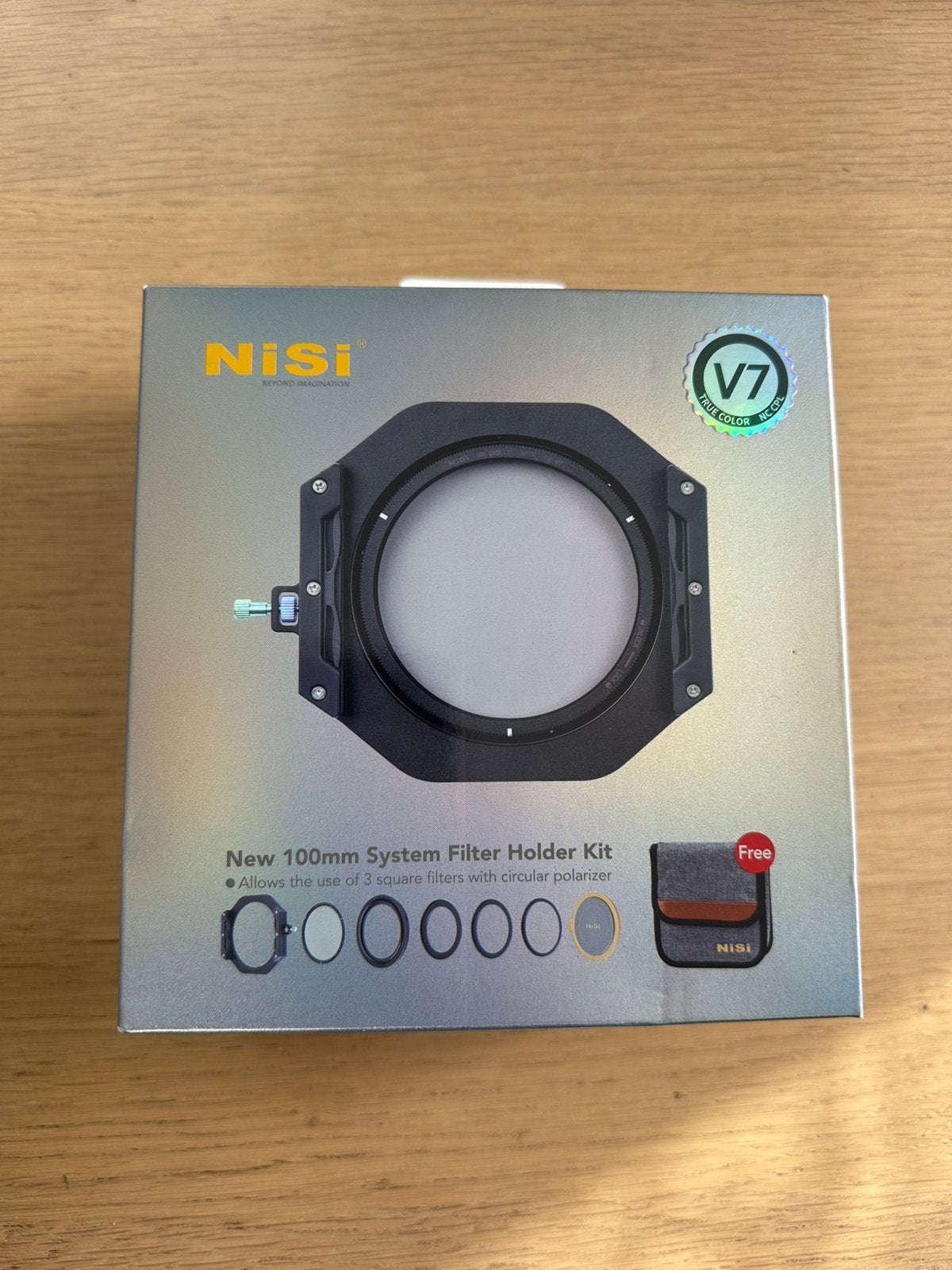 Nisi V7 holder kit, true colour NC CPL 100mm system, Zo goed als nieuw, 70 tot 80 mm, Ophalen of Verzenden, Filterset