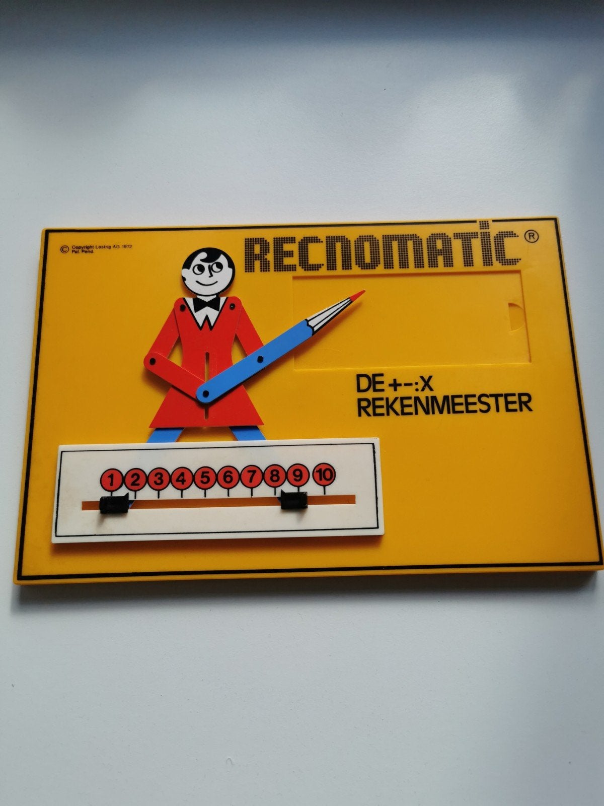 Vintage Recnomatic (De Rekenmeester) uit 1972, Ophalen of Verzenden, Gebruikt