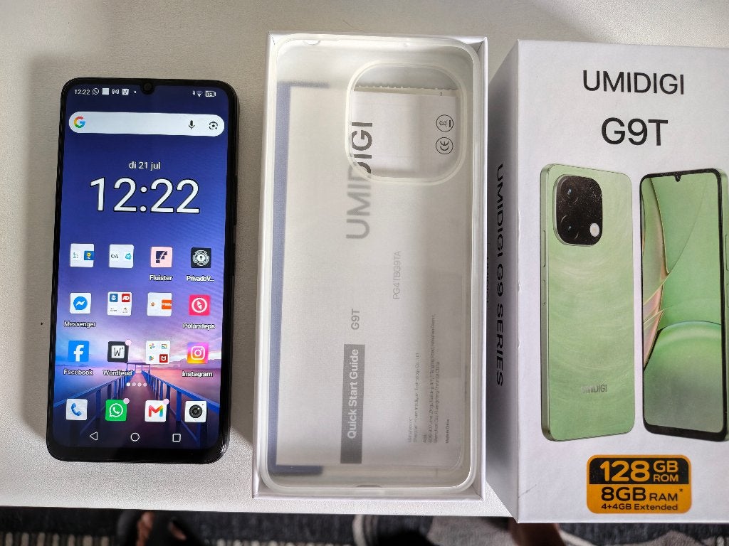 Umidigi G9T, Ophalen, Zwart, Zo goed als nieuw, Zonder simlock
