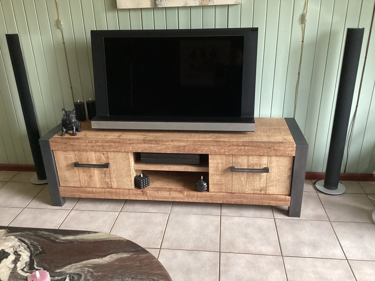 Bang&Olufsen TV Beovision 8-40 + 2 luidsprekers Beolab 6000, Audio, Tv en Foto, Televisies, Gebruikt, LCD, 100 Hz, 100 cm of meer