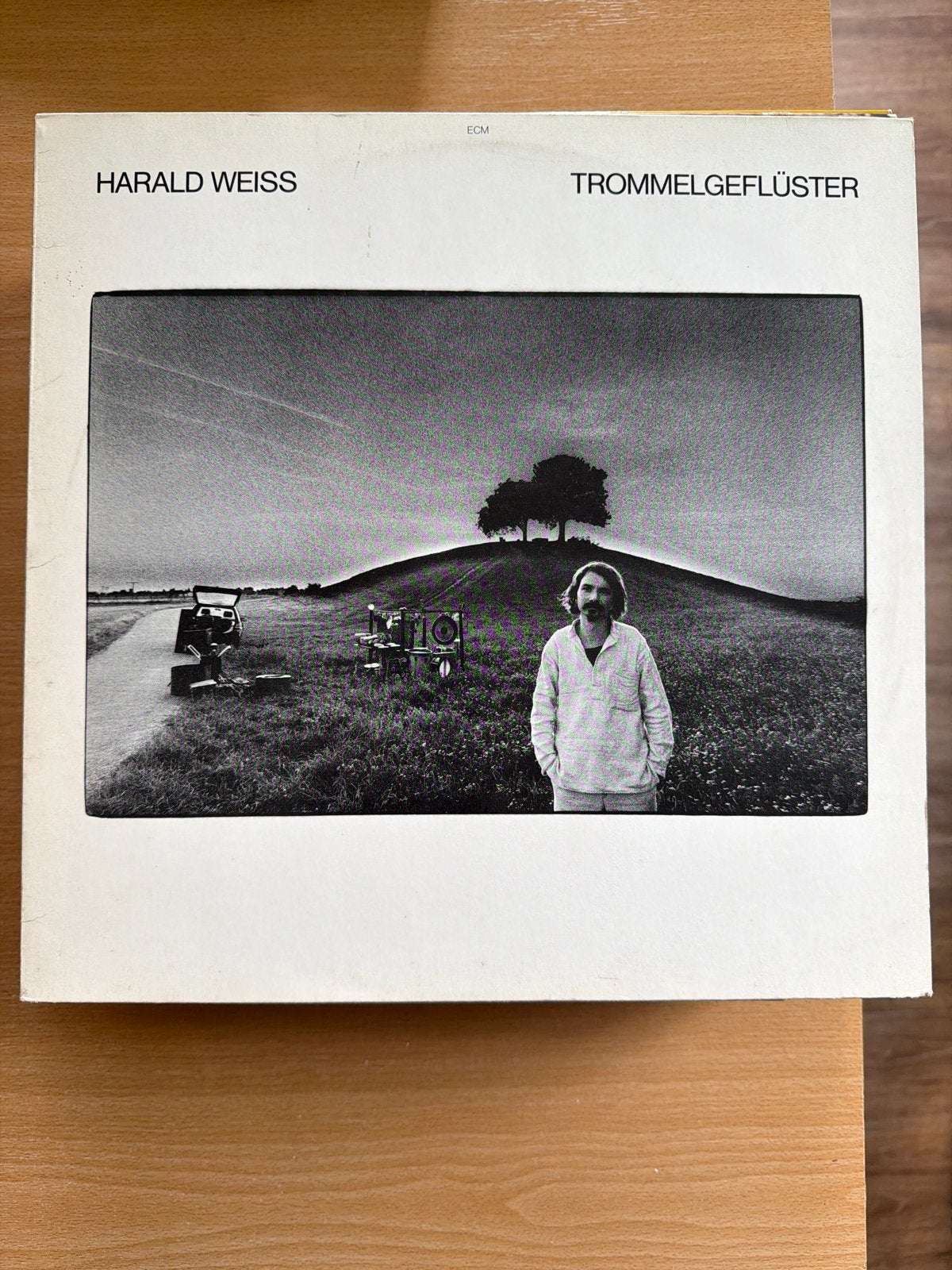 Harald Weiss - Trommelgeflüster LP (ECM), Gebruikt, Overige genres, Ophalen of Verzenden, 1970 - 1979