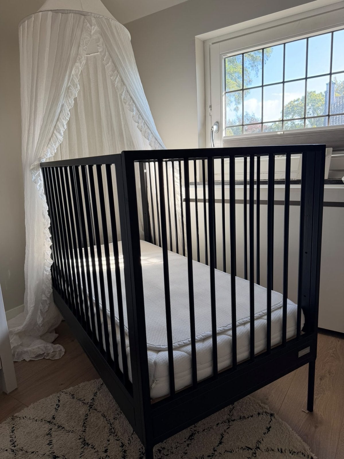 Coming Kids ledikant met Aerosleep matras + beschermer, Ophalen, 70 tot 85 cm, 140 tot 160 cm, Zo goed als nieuw