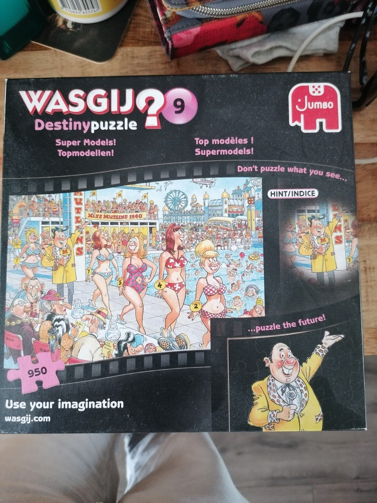wasgij puzzel, Ophalen of Verzenden, 500 t/m 1500 stukjes, Zo goed als nieuw, Legpuzzel