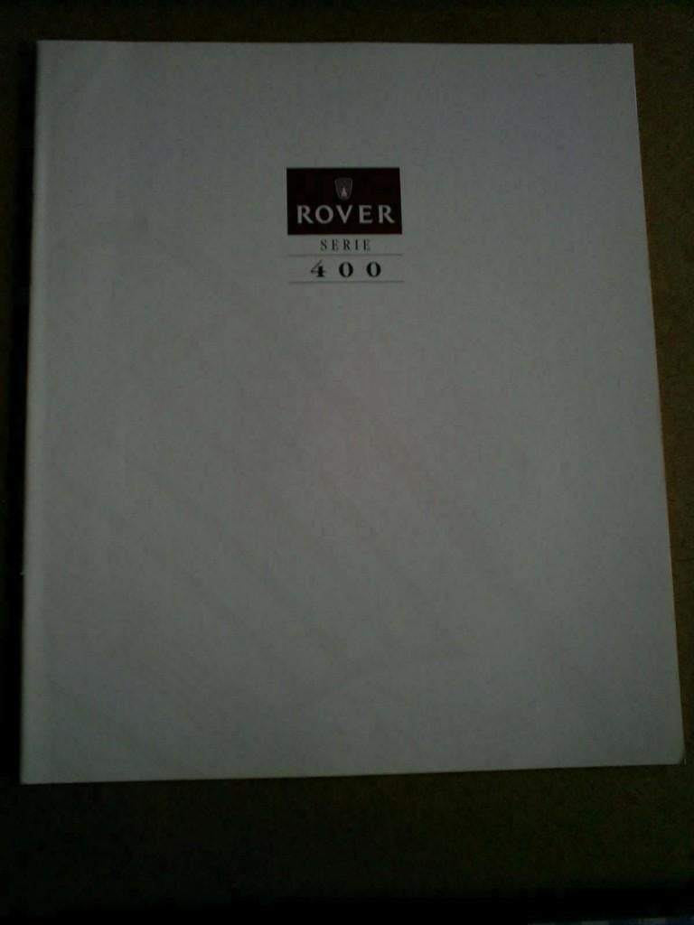 Rover 400 / 414 Si 16V / 416 GSi 16V [ 1991 ], Verzenden, Zo goed als nieuw, Overige merken