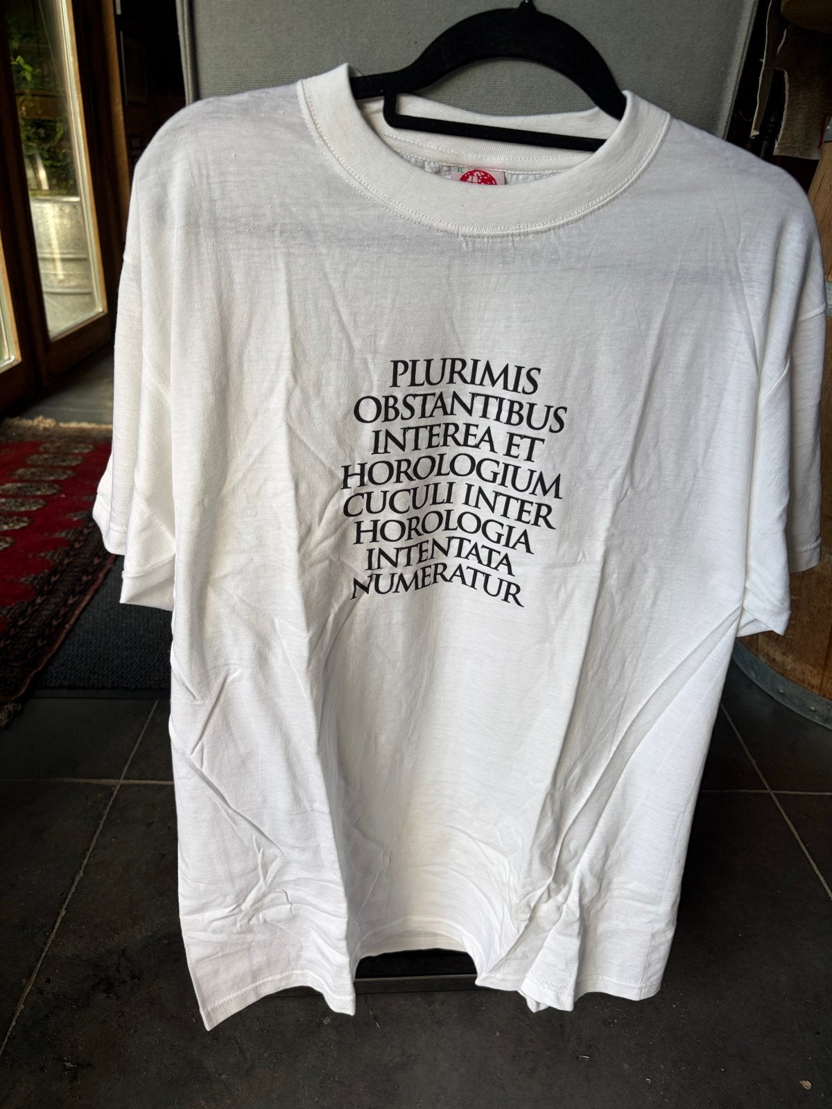 Dommelsch Bier T-shirt met Latijnse en Nederlandse tekst, Ophalen of Verzenden, Nieuw
