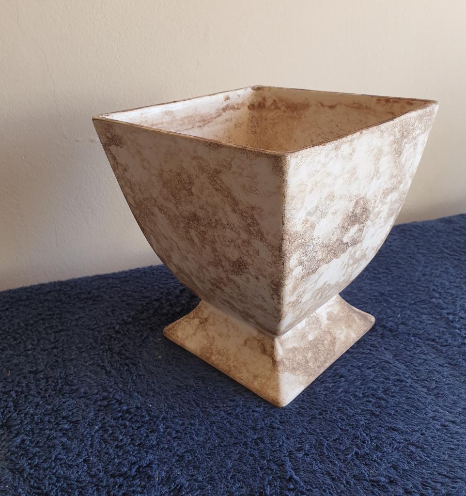 bloempot voor binnen en/of buiten 18,5 cm hoog, Ophalen, Overige materialen, Gebruikt, Balkon