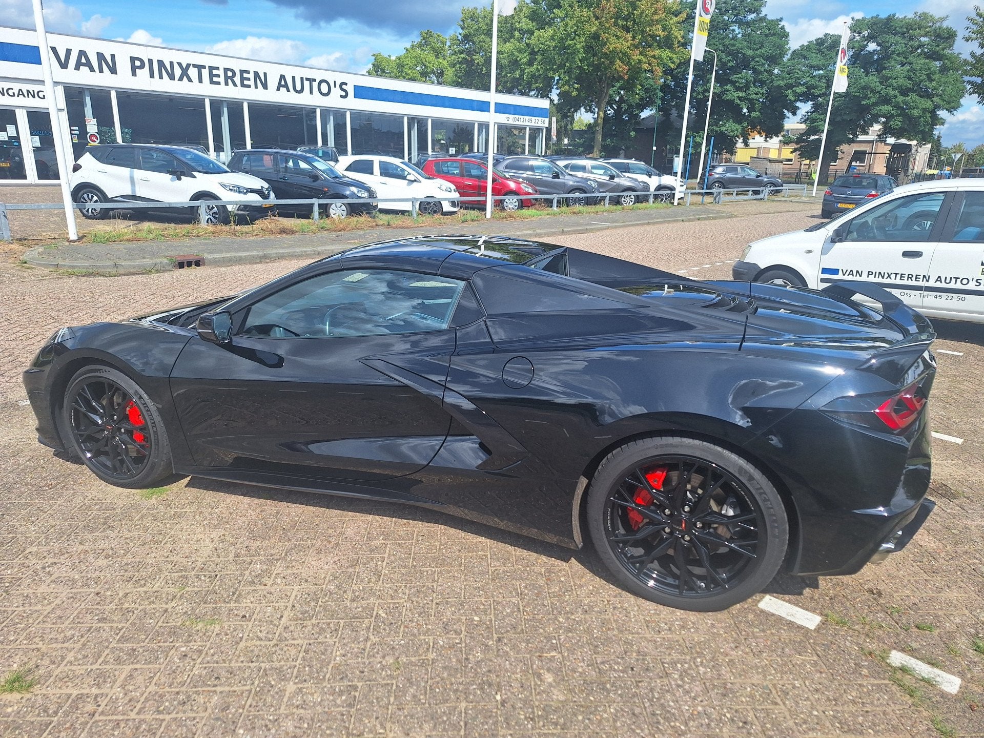 Chevrolet Corvette Convertible 3LT (bj 2023, automaat), Auto's, Automaat, Achterwielaandrijving, Gebruikt, Cabriolet