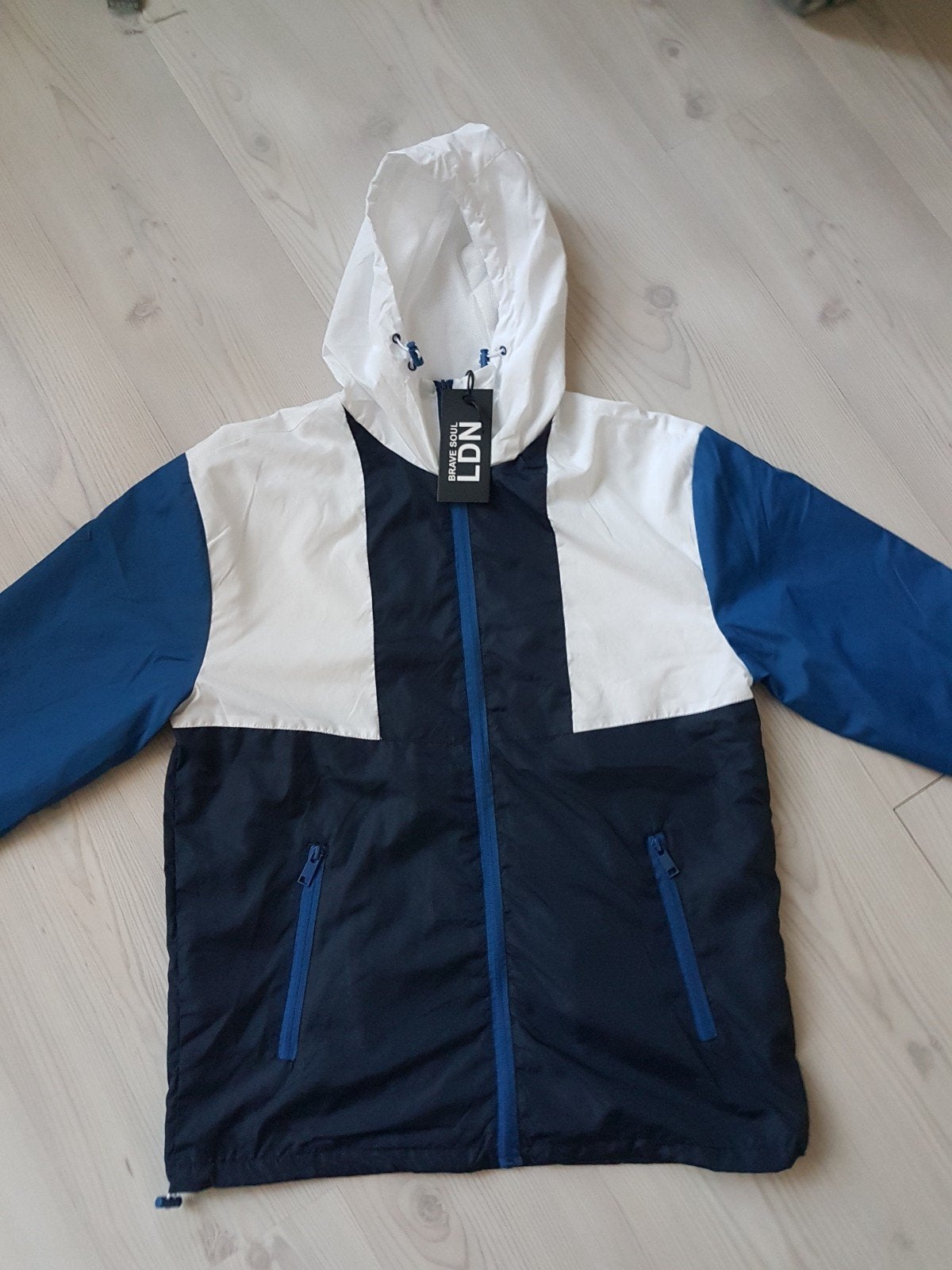 Brave Soul heren zomerjas size medium, Ophalen of Verzenden, Zo goed als nieuw, Maat 48/50 (M), Zwart