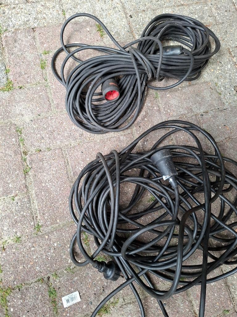 Verlengkabel 20  m, Ophalen, Gebruikt, Kabel of Snoer