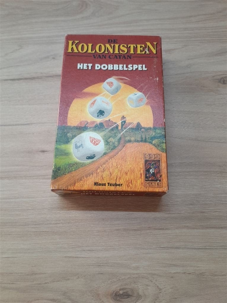 De kolonisten van Catan - het dobbelspel - s3739, Hobby en Vrije tijd, Verzenden, Zo goed als nieuw
