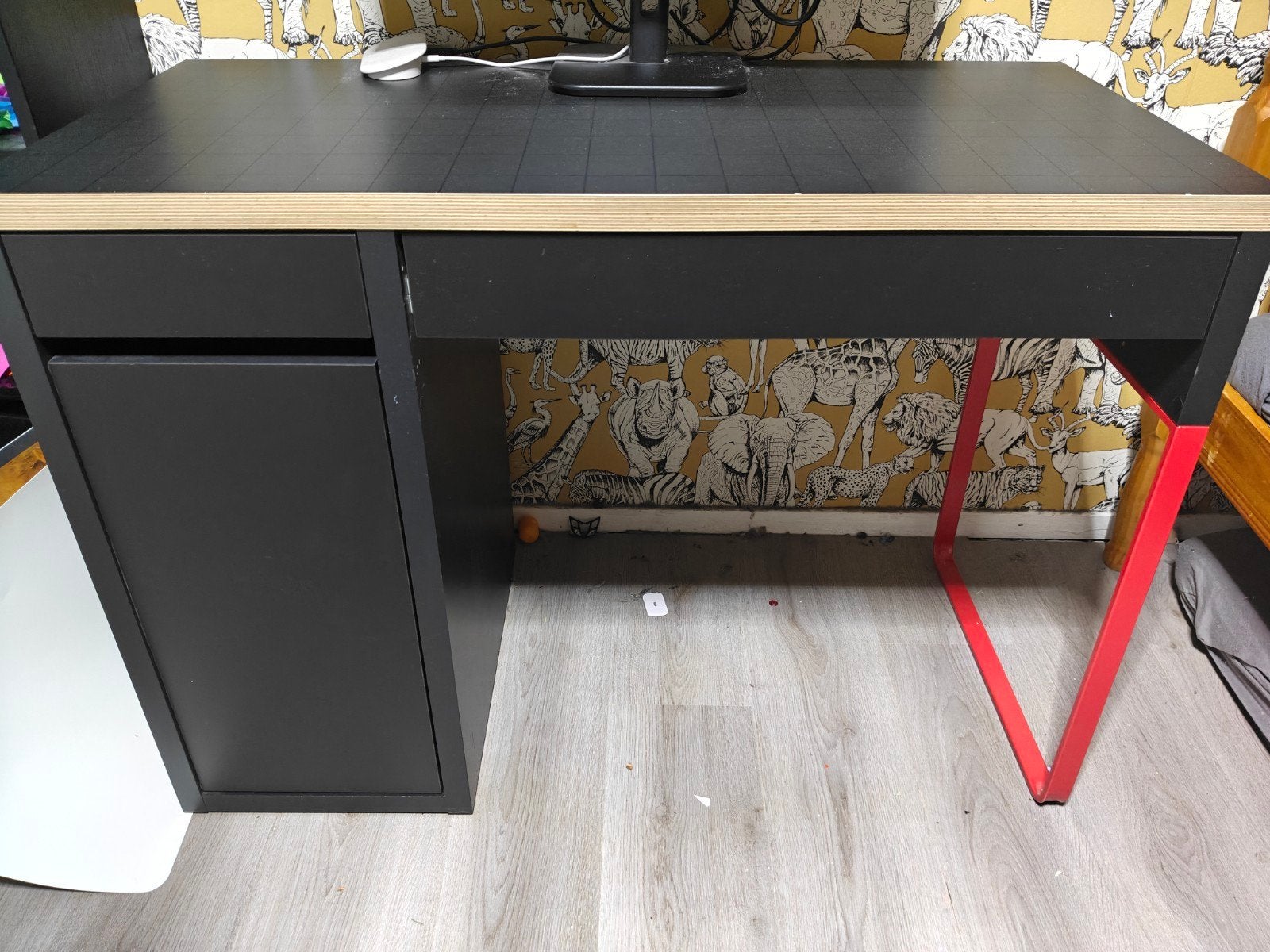 kinderbureau, Huis en Inrichting, Bureaus, Ophalen, Zwart, Hout, Kinderbureau
