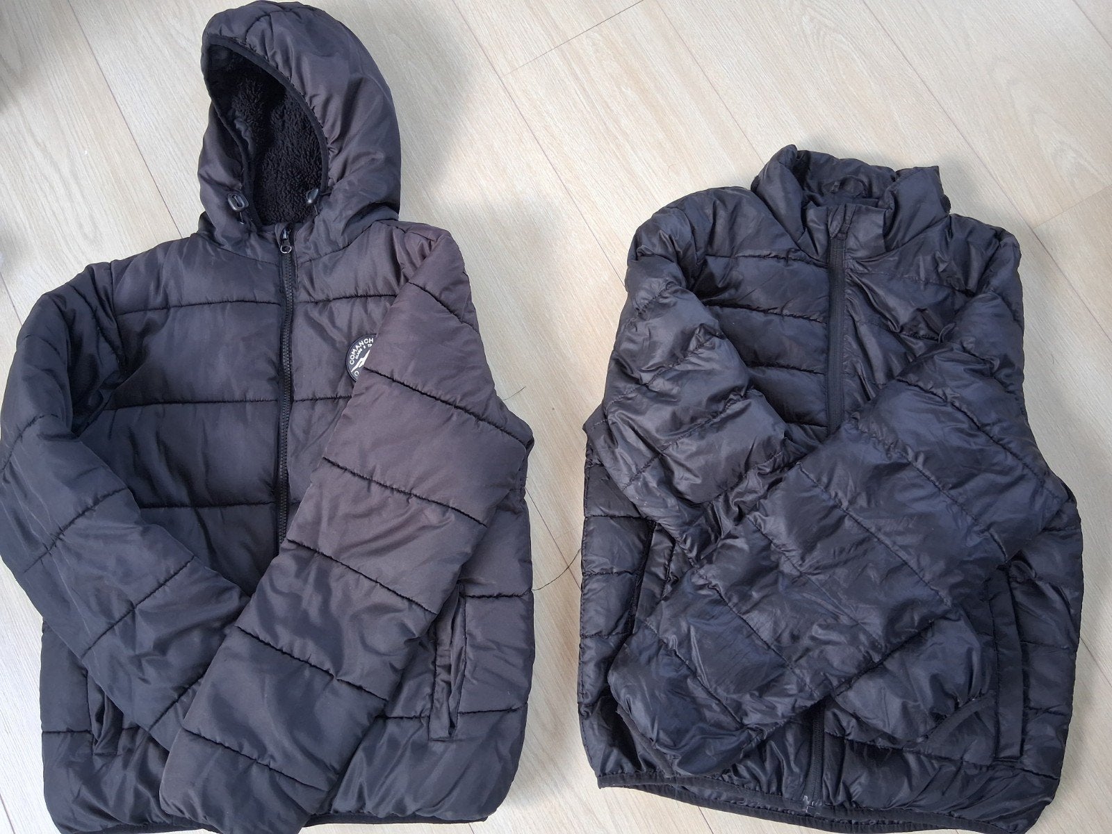 2 jongens winter jassen maat 158, Ophalen of Verzenden, Gebruikt, Jongen, Jas