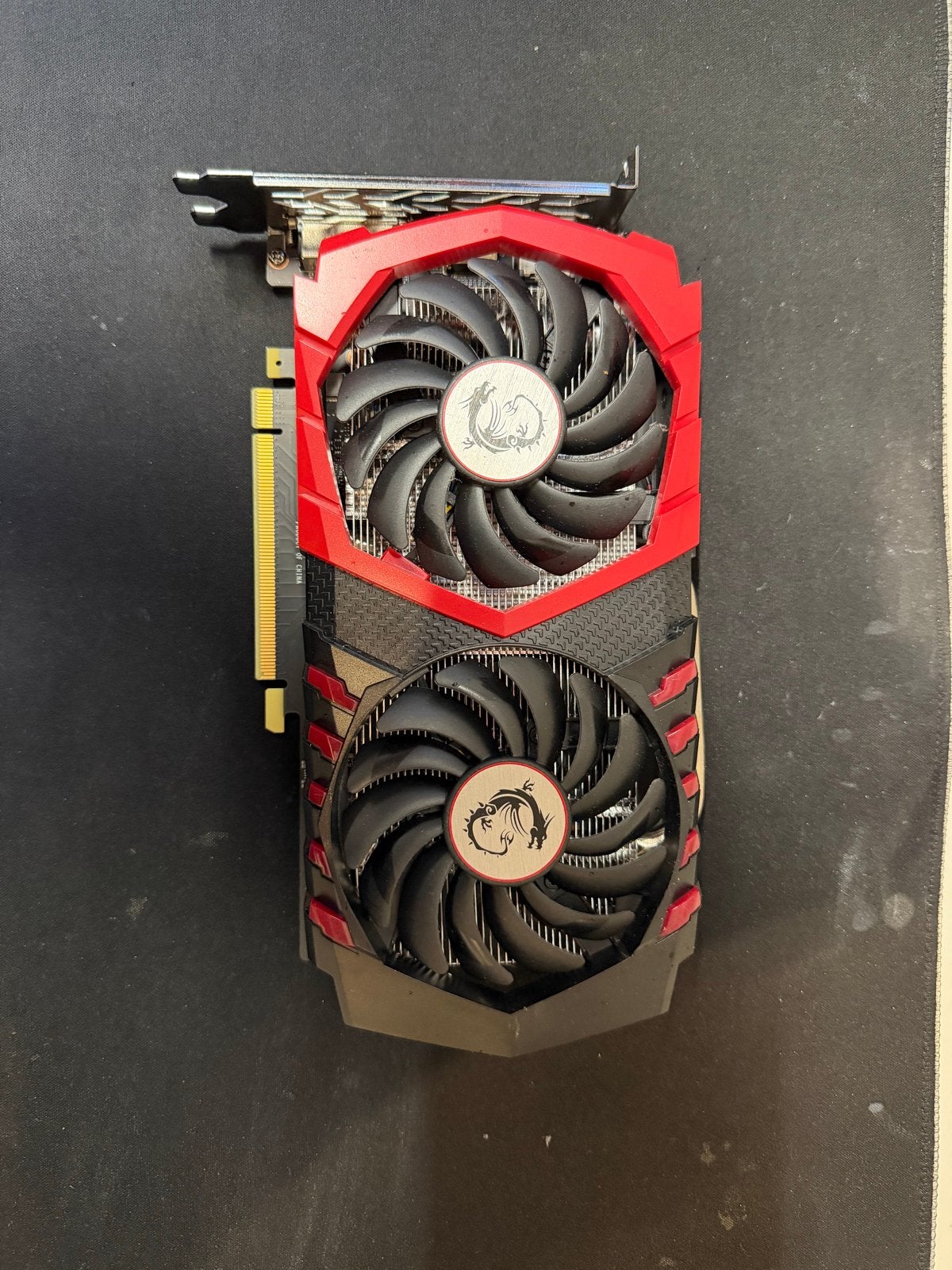MSI GeForce GTX 1050 Ti GAMING X 4G Videokaart, Computers en Software, PCI-Express 3, Gebruikt, HDMI, Ophalen of Verzenden