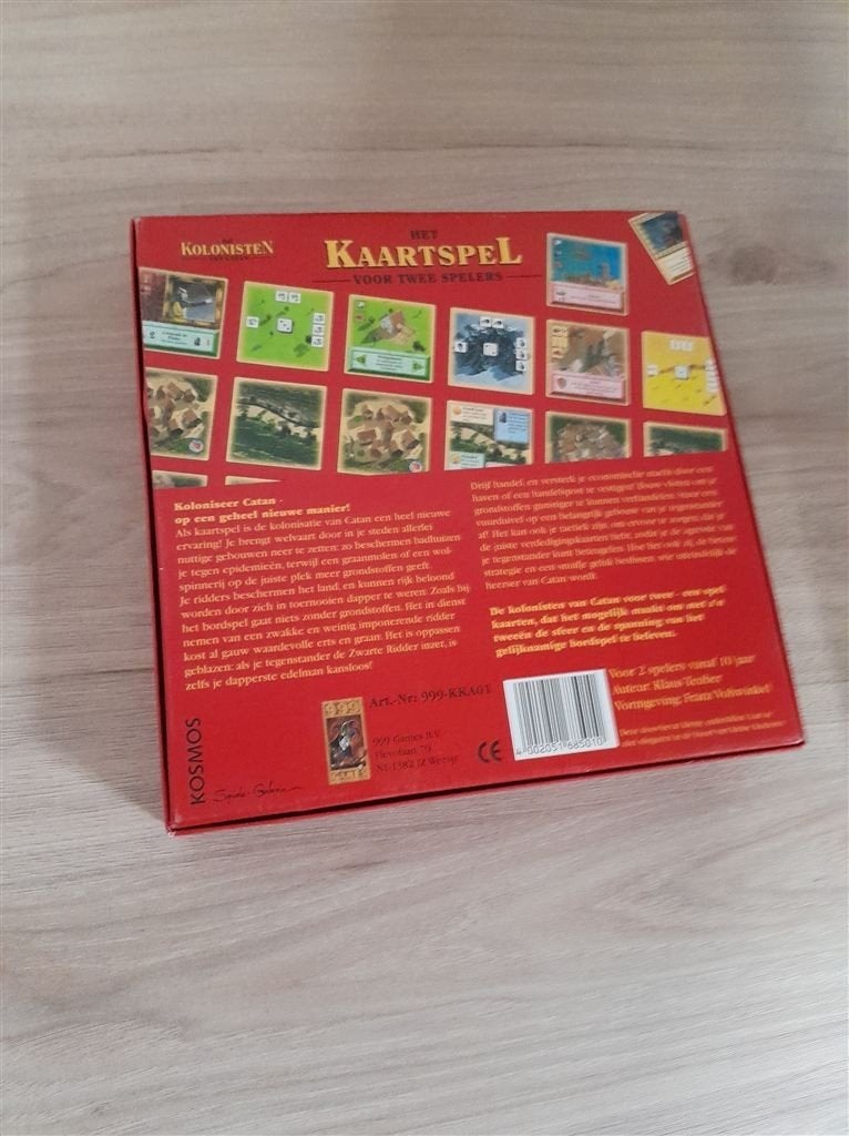 Kolonisten van catan het kaartspel - 999 games - s3127, Verzenden, Zo goed als nieuw