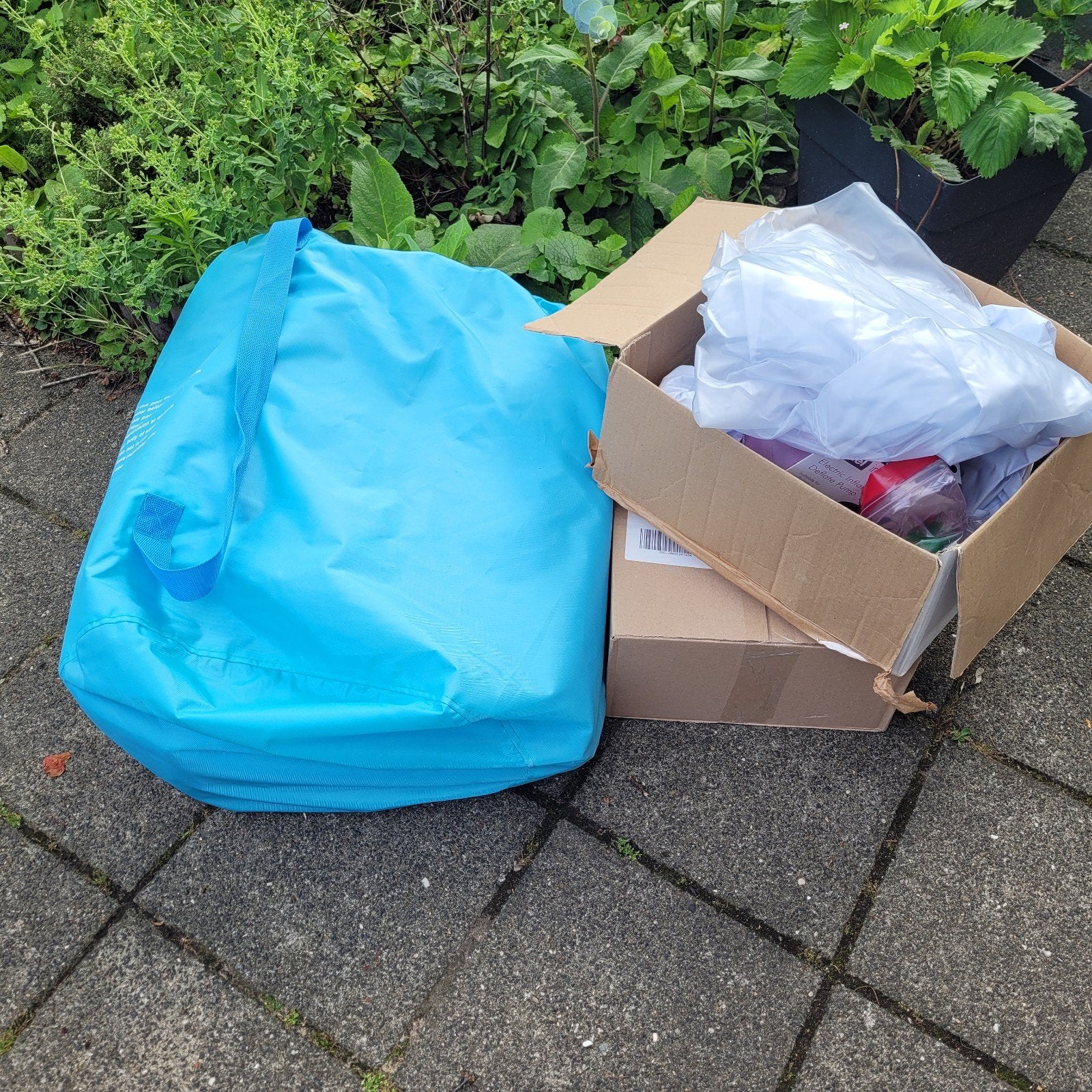 Grote Bevalbad Set met Complete Accessoires, Ophalen, Zo goed als nieuw