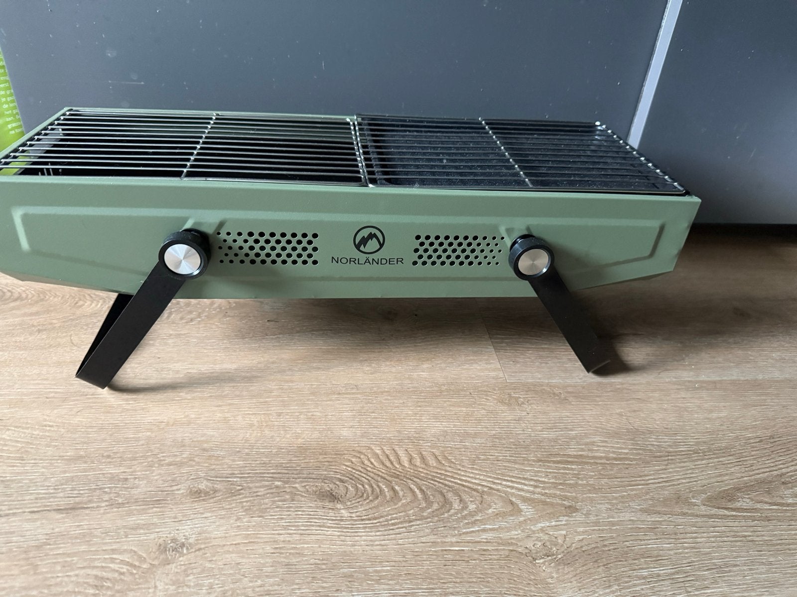 Norlander Draagbare BBQ met Grill en Bakplaat, Ophalen of Verzenden, Nieuw