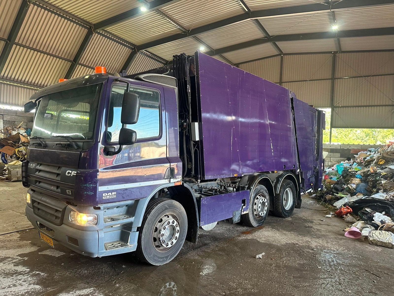 Daf 75 vuilniswagen, Auto's, Automaat, Euro 5, Overige kleuren, Diesel