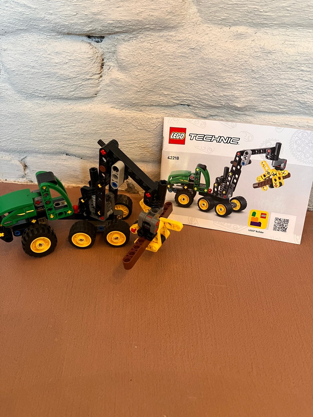 Lego Technic 42218 John Deere 948L-II Skidder, Gebruikt, Lego, Ophalen of Verzenden, Complete set