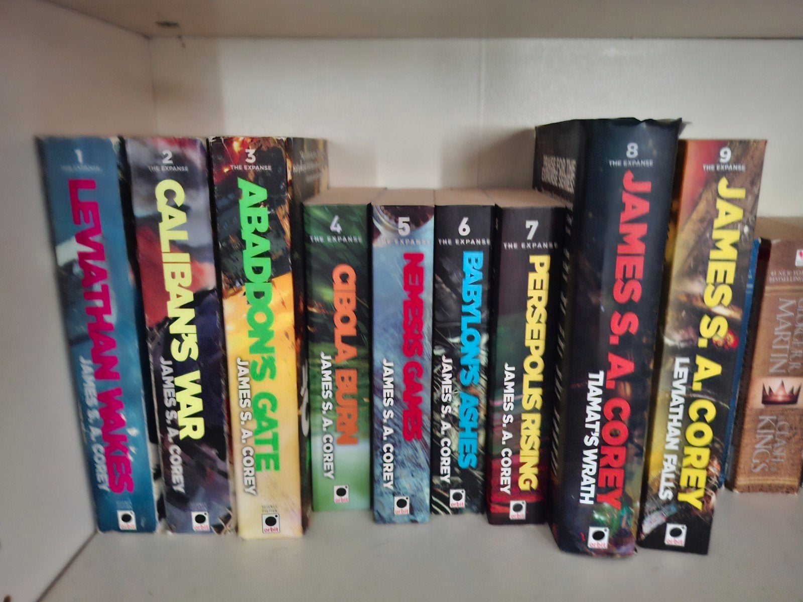 The Expanse Serie (Boek 1-9) - James S.A. Corey, Ophalen of Verzenden