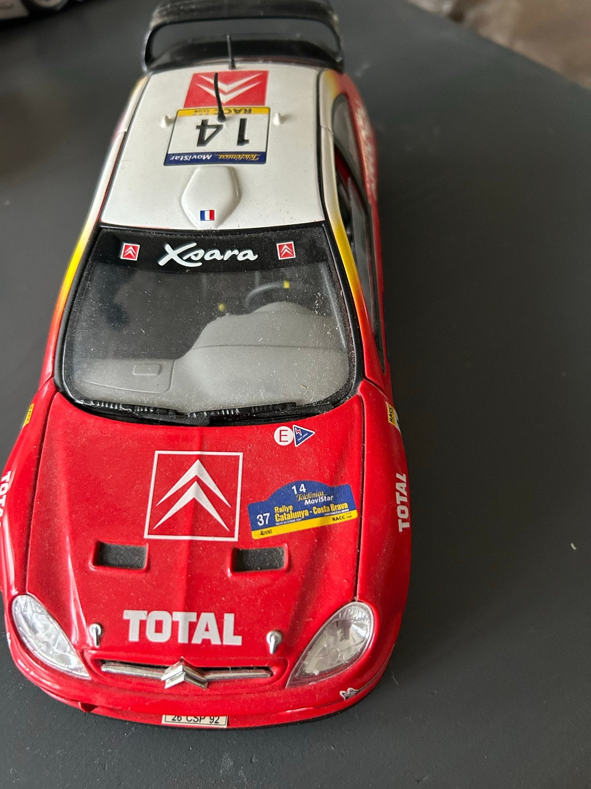 Citroën Xsara WRC Rally Auto Model - Schaalmodel, Overige merken, Gebruikt, Auto, 1:32 tot 1:50