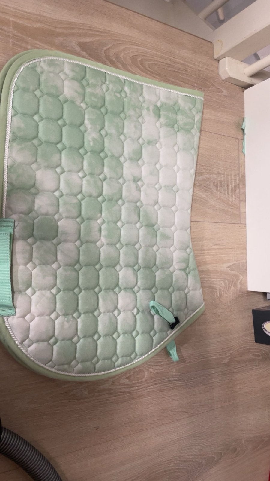 Dekje Tie Dye Qhp Licht groen, Zadeldekje, Ophalen of Verzenden, Zo goed als nieuw, Groen