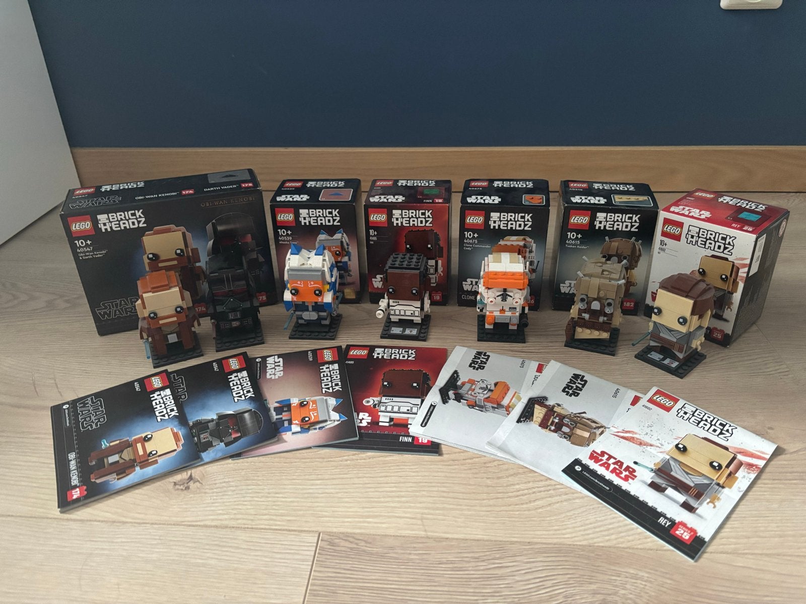 LEGO BrickHeadz Star Wars Collectie - 6 sets, Ophalen, Zo goed als nieuw, Overige merken